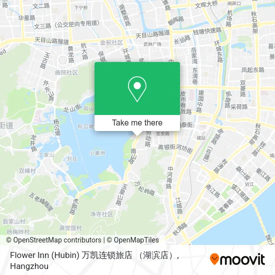 Flower Inn (Hubin) 万凯连锁旅店 （湖滨店） map
