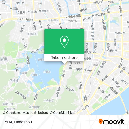 YHA map