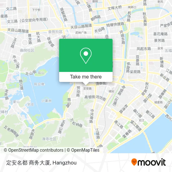 定安名都 商务大厦 map