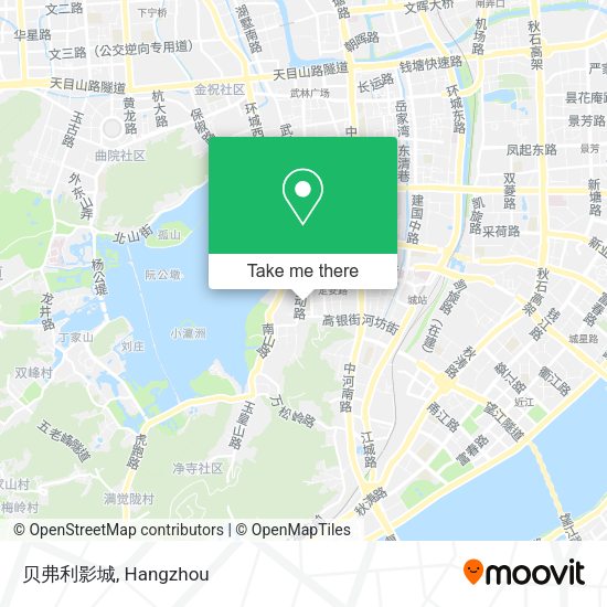 贝弗利影城 map