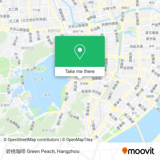 碧桃咖啡 Green Peach map