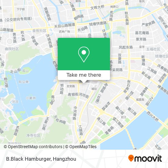 B.Black Hamburger map