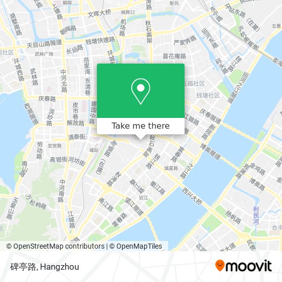 碑亭路 map