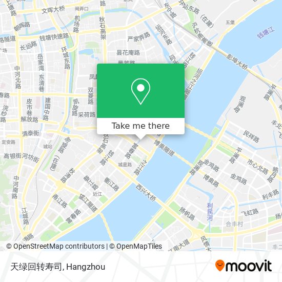 天绿回转寿司 map