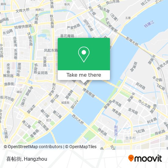 喜帖街 map