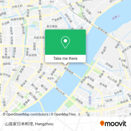 山葵家日本料理 map