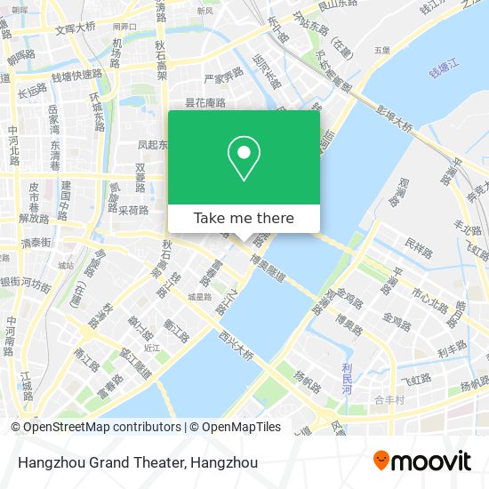 Hangzhou Grand Theater map