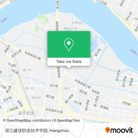 浙江建设职业技术学院 map
