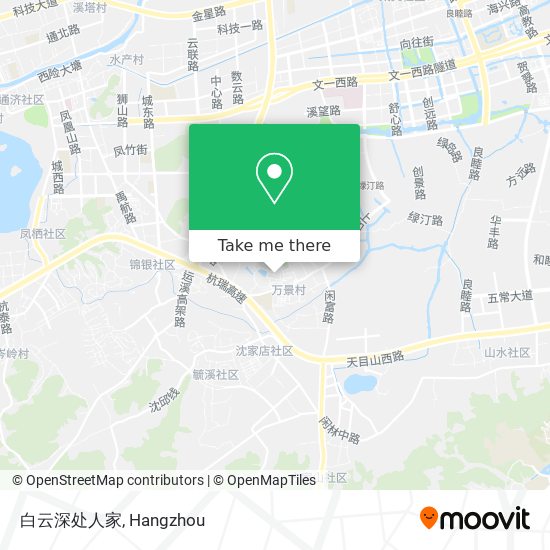 白云深处人家 map
