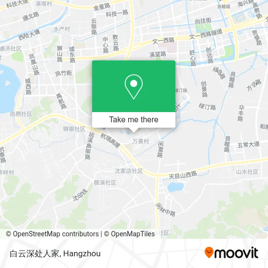 白云深处人家 map