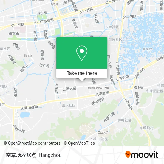 南草塘农居点 map