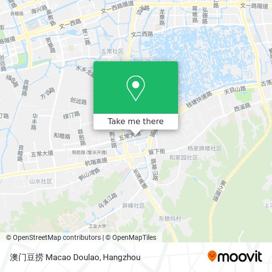 澳门豆捞 Macao Doulao map
