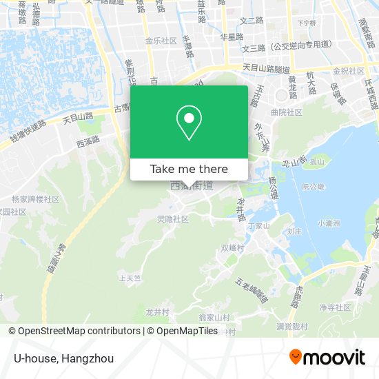 U-house map