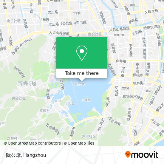 阮公墩 map