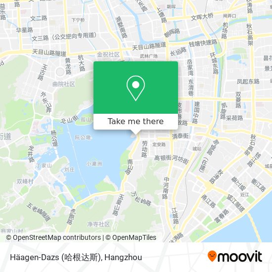 Häagen-Dazs (哈根达斯) map