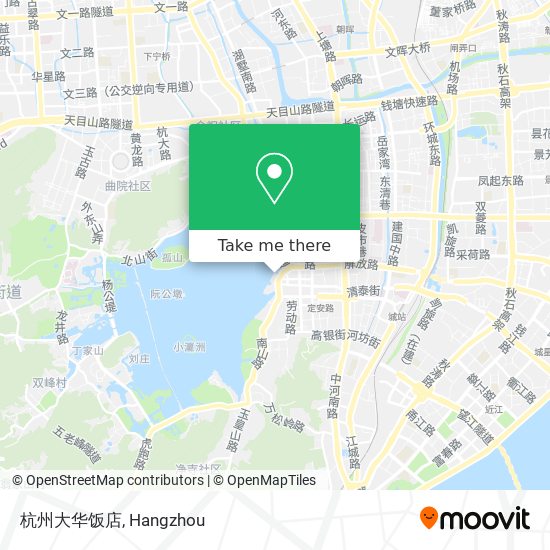 杭州大华饭店 map