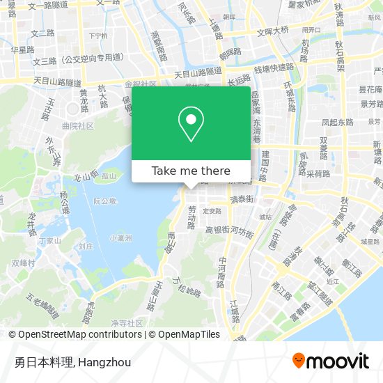 勇日本料理 map
