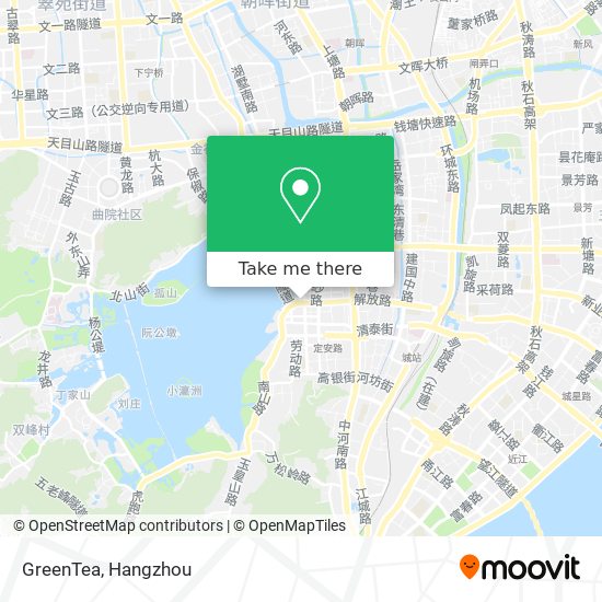 GreenTea map