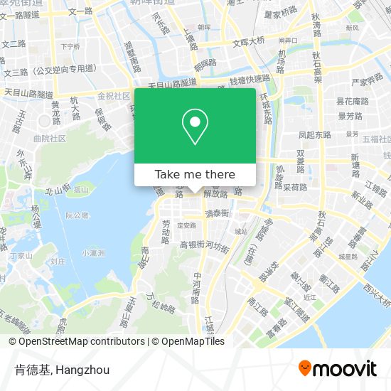 肯德基 map
