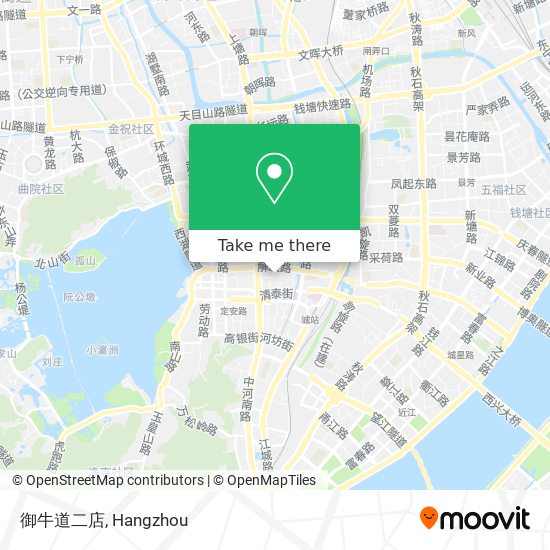 御牛道二店 map