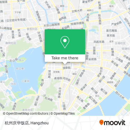 杭州庆华饭店 map