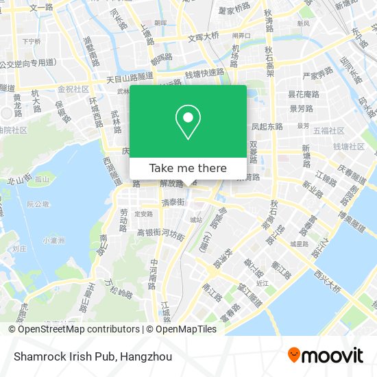 Shamrock Irish Pub map