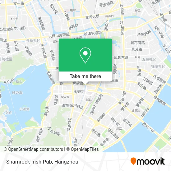 Shamrock Irish Pub map