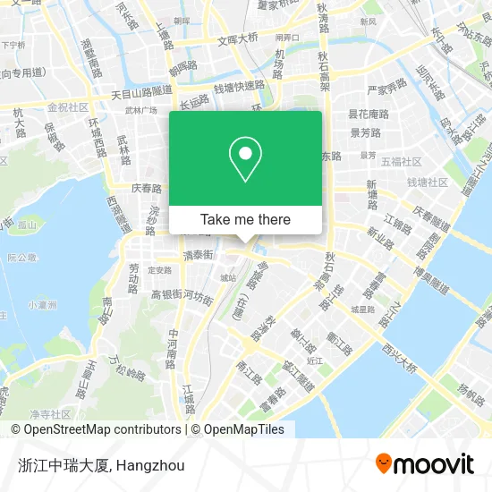 浙江中瑞大厦 map