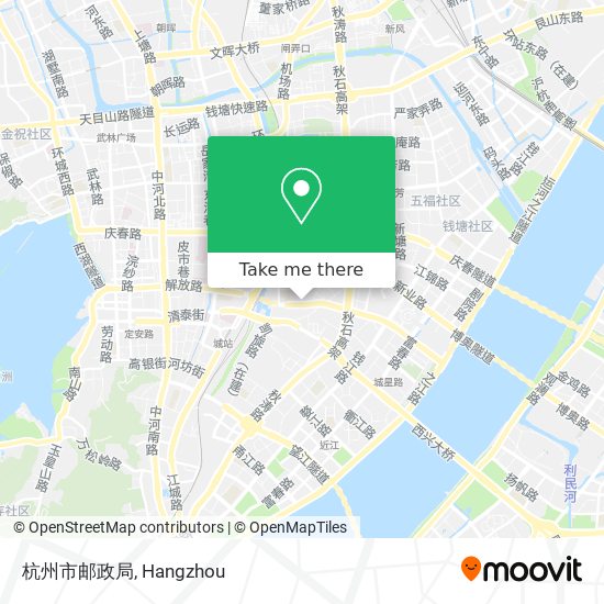 杭州市邮政局 map