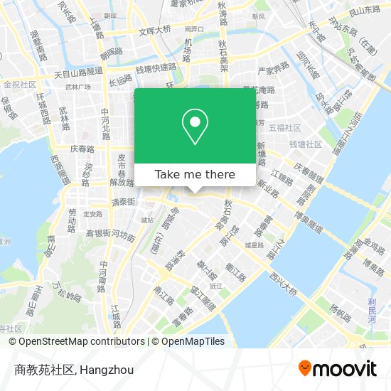 商教苑社区 map