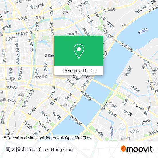 周大福chou ta ifook map