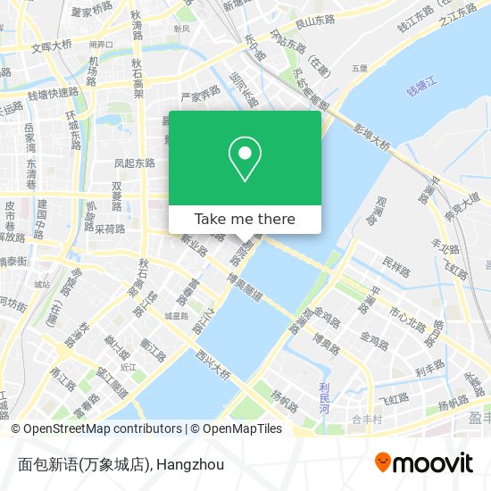 面包新语(万象城店) map