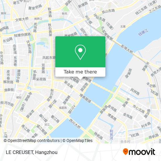 LE CREUSET map