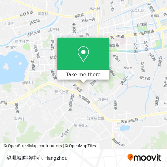 望洲城购物中心 map