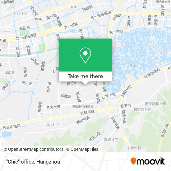 "Chic" office map