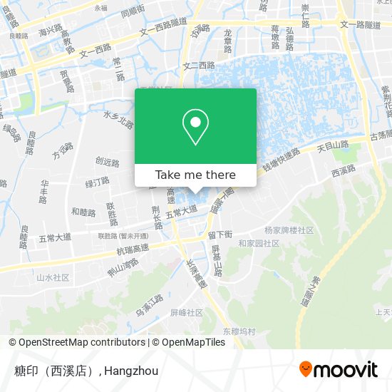 糖印（西溪店） map