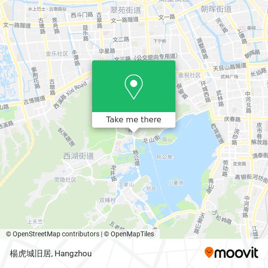 楊虎城旧居 map