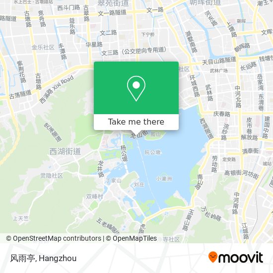 风雨亭 map