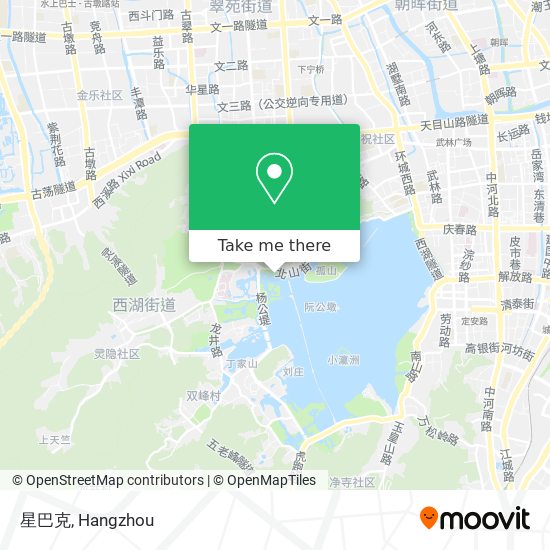 星巴克 map