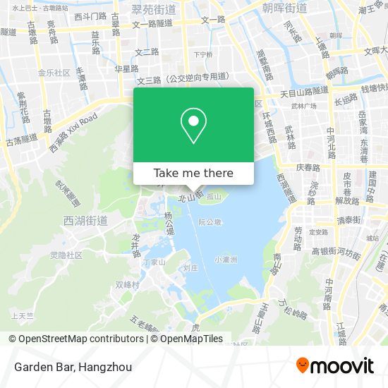 Garden Bar map