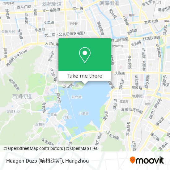 Häagen-Dazs (哈根达斯) map