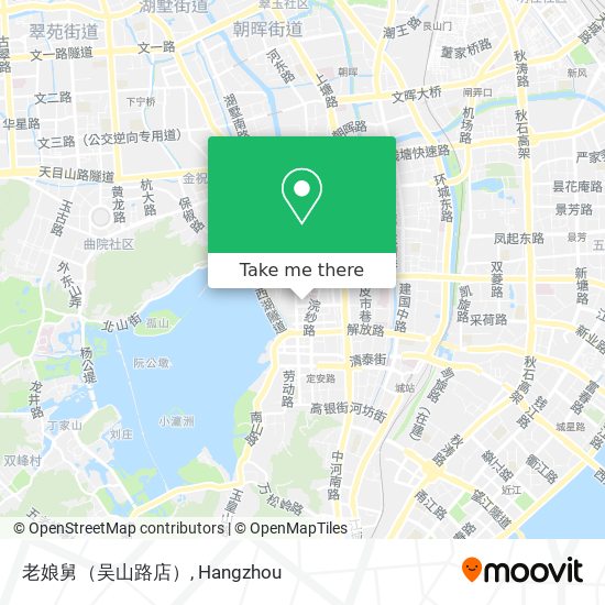 老娘舅（吴山路店） map