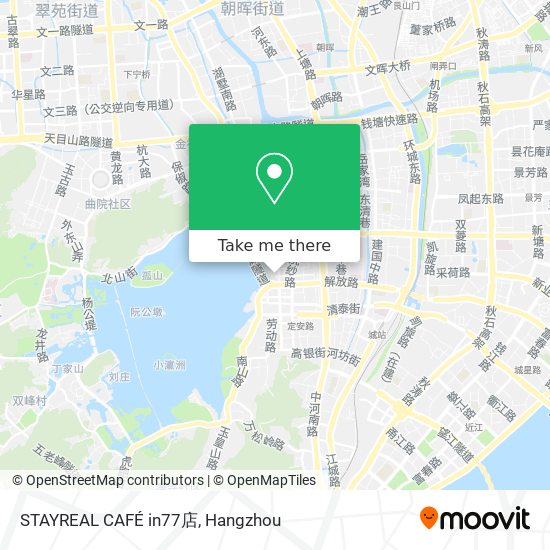 STAYREAL CAFÉ in77店 map