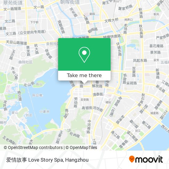 爱情故事 Love Story Spa map