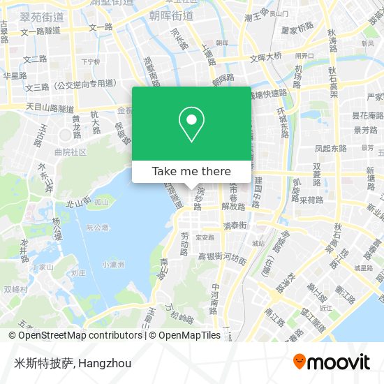 米斯特披萨 map