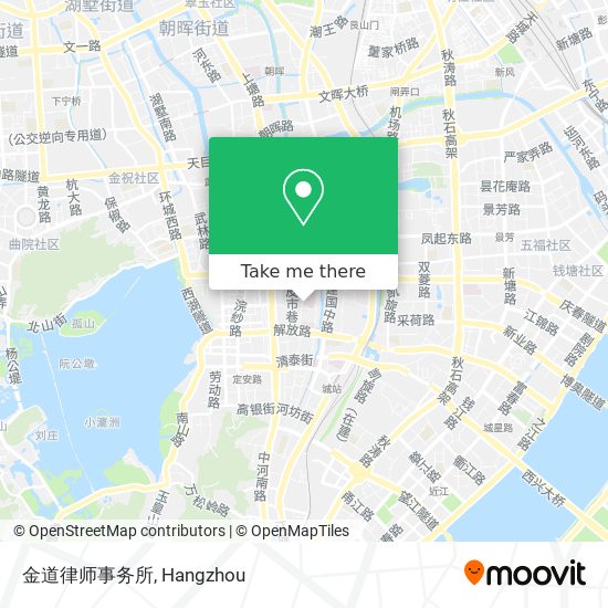 金道律师事务所 map