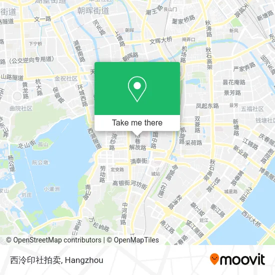 西泠印社拍卖 map