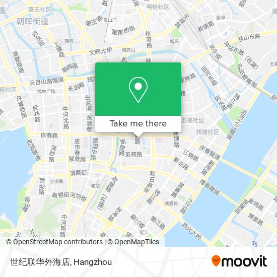 世纪联华外海店 map