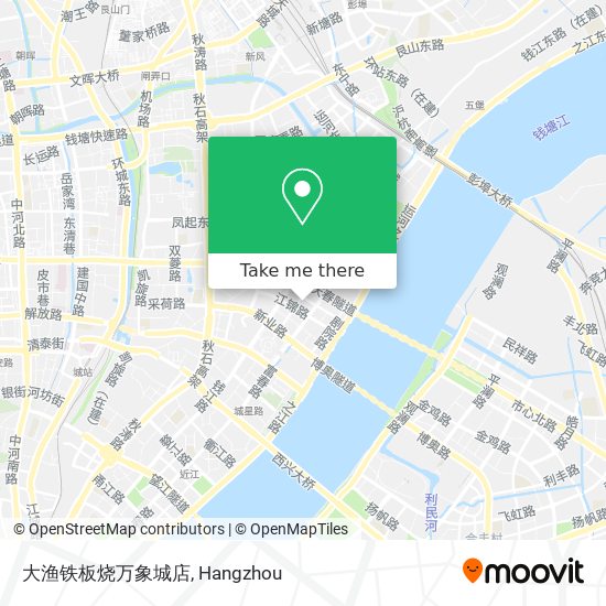 大渔铁板烧万象城店 map
