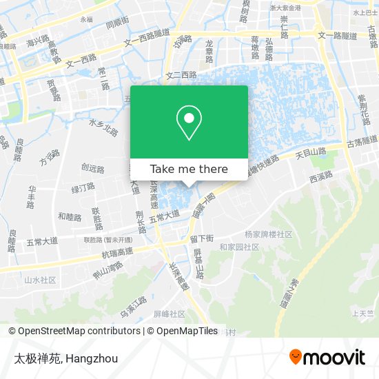 太极禅苑 map
